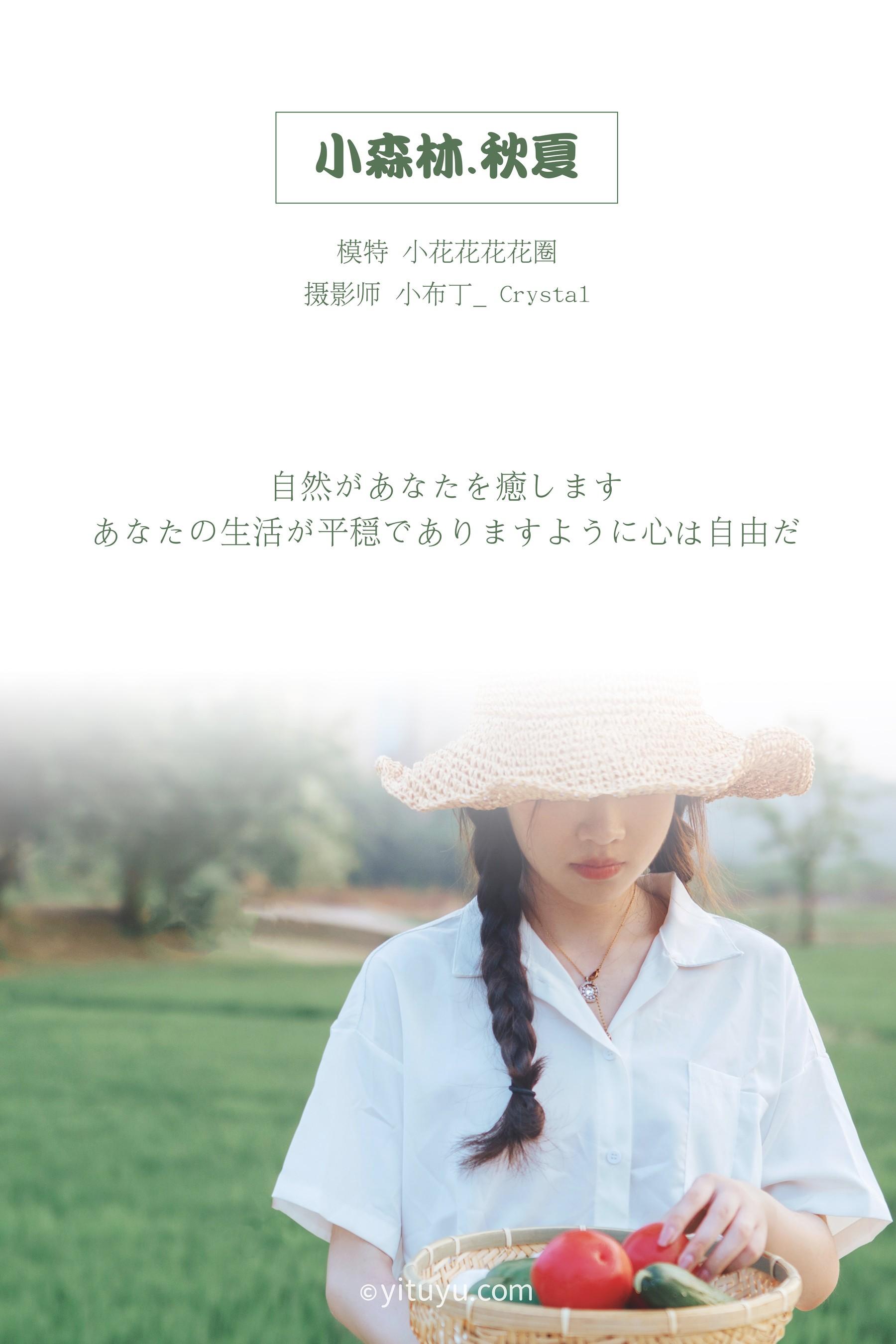 [YITUYU艺图语]2021.06.28 小森林.秋夏 小花花花花圈 [28P]插图